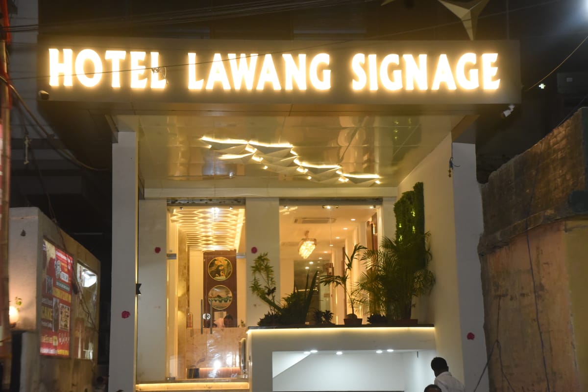 Hotel Lawang Signage — 2