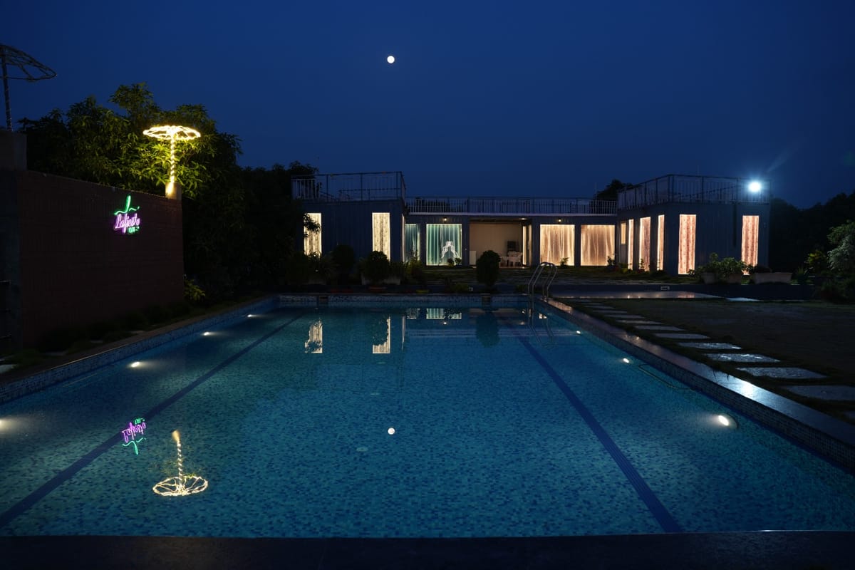 Lafiesta Exit 8 – Best Farmhouse in Hyderabad with Private Pool | Birthdays | Weddings | Parties | Corporate Events — 2
