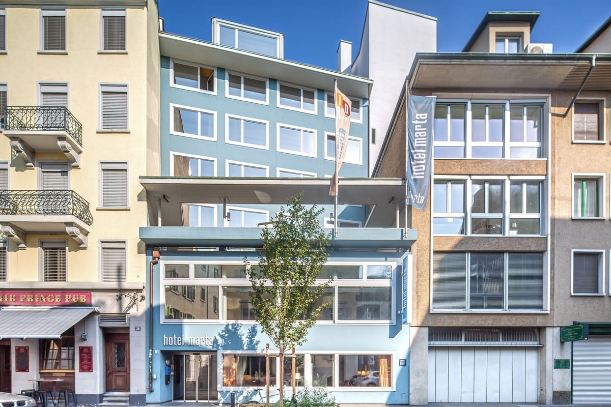 Hotel Marta - 1950’s architecture in Zurich’s vibrant old town, near main station — 5